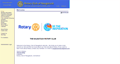 Desktop Screenshot of naugatuckrotary.org